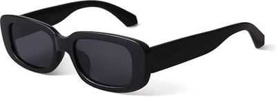 Zienz Sports, Spectacle , Oval, Aviator Sunglasses(For Men & Women, Black)
