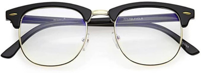 ATOUCH Rectangular Sunglasses(For Men & Women, Clear)