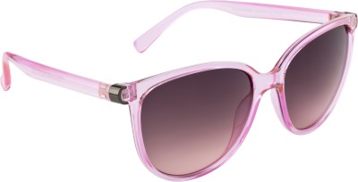 Dressberry Oval Sunglasses(For Women, Violet)