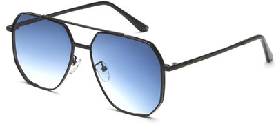 IRUS Retro Square Sunglasses(For Men, Blue)