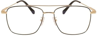 REIRSON Retro Square Sunglasses(For Men, Clear)