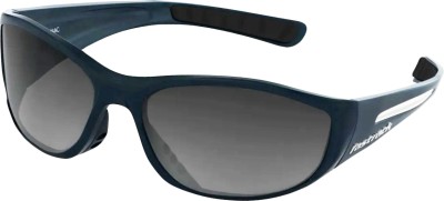 Fastrack Wrap-around Sunglasses(For Men & Women, Black, Grey)