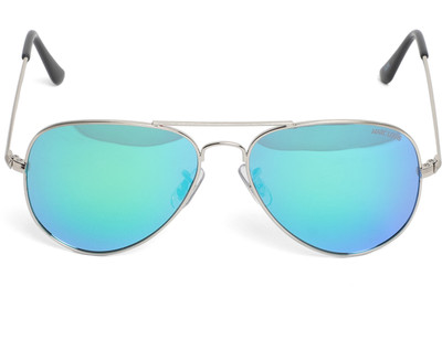 MARC LOUIS Aviator Sunglasses(For Men & Women, Green)