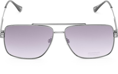 IDEE Retro Square Sunglasses(For Men, Grey)