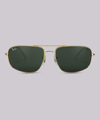 Ray-Ban Aviator Sunglasses(For Men & Women, Green)