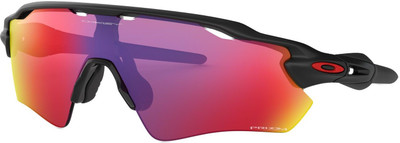 OAKLEY Rectangular Sunglass(For Men, Red)