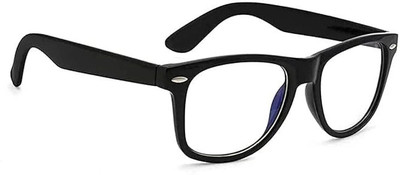 The Studded Wayfarer Sunglasses(For Men & Women, Clear)