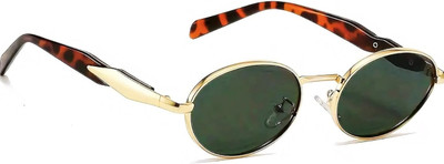 BRYXO Round Sunglasses(For Men & Women, Green)