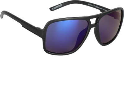 Scavin Rectangular Sunglasses(For Boys, Blue)