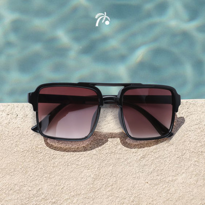 sefton Rectangular Sunglasses(For Men & Women, Brown)