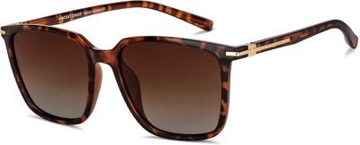 VINCENT CHASE by Lenskart Wayfarer Sunglasses(For Men, Brown)
