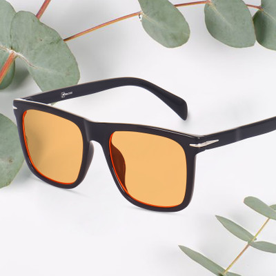 PETER JONES Wayfarer Sunglasses(For Men & Women, Yellow)