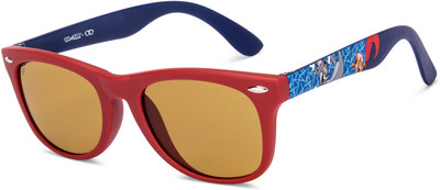 Hooper Rectangular Sunglasses(For Boys & Girls, Yellow)