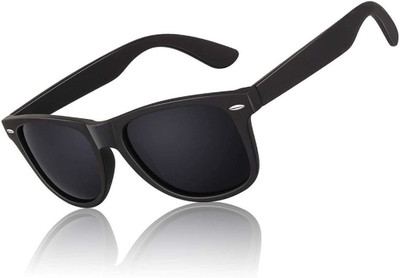 Zadinga Wayfarer Sunglasses(For Men, Black)