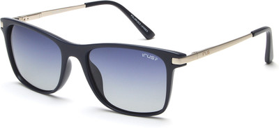 IRUS Rectangular Sunglasses(For Men, Blue)