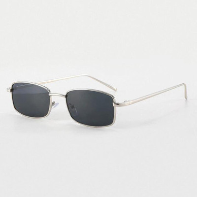 VALWICK Rectangular Sunglasses(For Men & Women, Black)