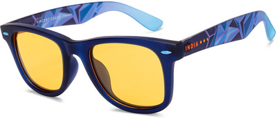 VINCENT CHASE Wayfarer Sunglasses(For Men & Women, Yellow)