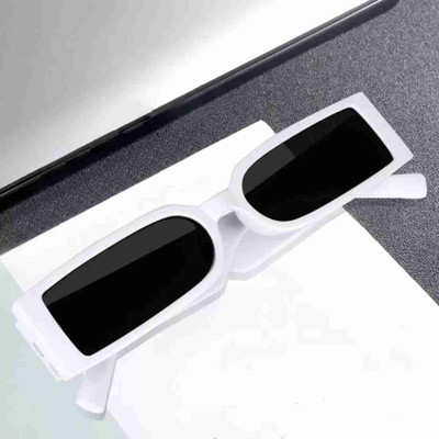 Syn Traders Rectangular Sunglasses(For Men & Women, Black)