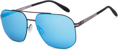 VINCENT CHASE Aviator Sunglasses(For Men & Women, Blue)