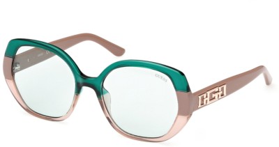 GUESS Over-sized Sunglasses(For Women, Green)