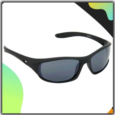 Hrinkar Sports Sunglasses(For Men, Black)