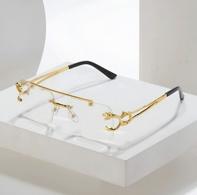spectaswag Rectangular Sunglasses(For Men & Women, Clear)
