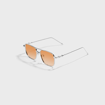 SAM AND MARSHALL Retro Square Sunglasses(For Men & Women, Orange)