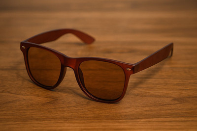 AURELIN Wayfarer Sunglasses(For Boys & Girls, Brown)