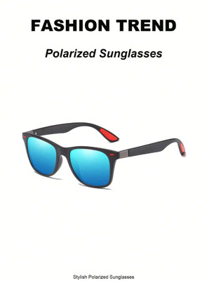 Shade House Wayfarer Sunglasses(For Men, Blue)