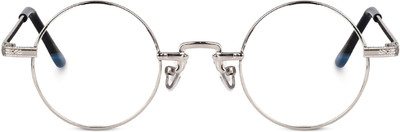 Menaal creation Round Sunglasses(For Men & Women, Clear)