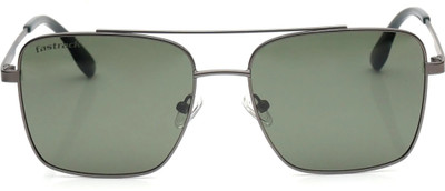 Fastrack Rectangular Sunglasses(For Men & Women, Green)