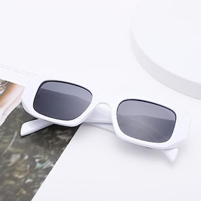 Capitalpoint Rectangular Sunglasses(For Men, Grey)
