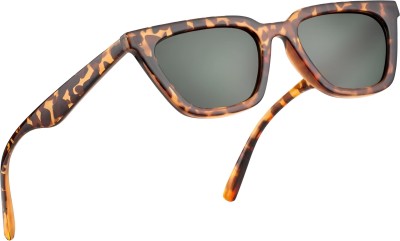 SUMMER DREAM Wayfarer, Rectangular Sunglasses(For Men & Women, Brown)