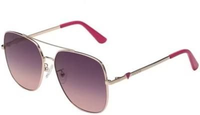 GUESS Wayfarer Sunglasses(For Women, Violet)