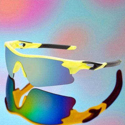 JEERATI Sports Sunglasses(For Men & Women, Multicolor)