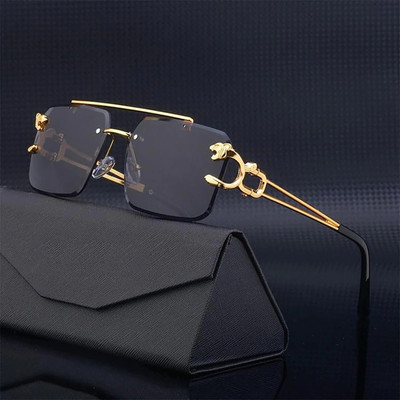 ROADWAY Rectangular Sunglasses(For Men & Women, Black)