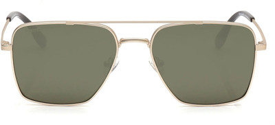 Fastrack Rectangular Sunglasses(For Men, Green)