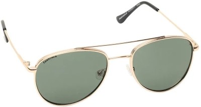 Fastrack Aviator Sunglasses(For Men & Women, Green)