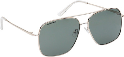 Fastrack Rectangular Sunglasses(For Men, Green)