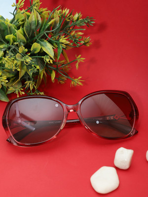 MARC LOUIS Retro Square Sunglasses(For Women, Grey)