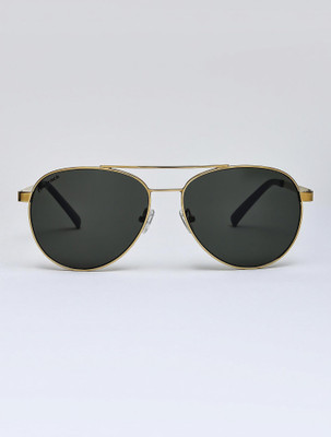 Fastrack Aviator Sunglasses(For Men & Women, Green)