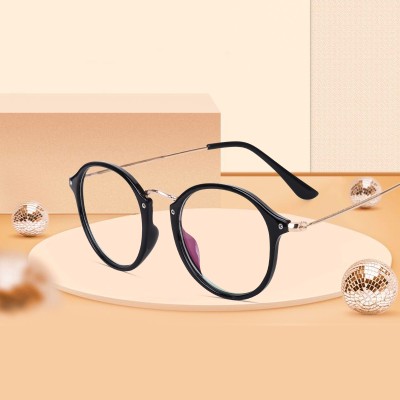 Legend Eyewear Full Rim Round, Cat-eyed Frame(141 mm)