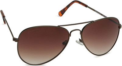 Fastrack Aviator Sunglasses(For Men & Women, Brown)