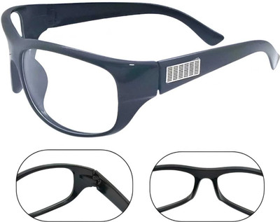 iplayer Retro Square Sunglasses(For Men, Clear)