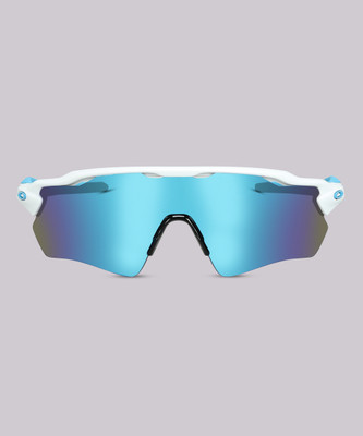 OAKLEY Rectangular Sunglass(For Men, Blue)