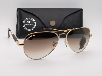STYLISH GUYS Spectacle , Sports, Round Sunglasses(For Men & Women, Brown, Brown)