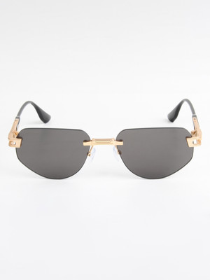 Ted Smith Aviator Sunglasses(For Men & Women, Black)