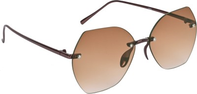 INDVIEW Butterfly Sunglasses(For Girls, Brown)