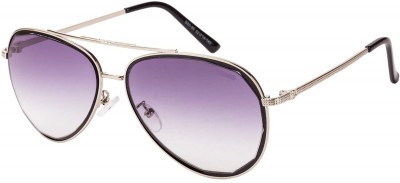 Sunnies Aviator Sunglasses(For Men & Women, Silver)