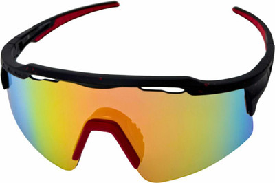 Matteo Bianchi Wrap-around Sunglasses(For Boys & Girls, Yellow)